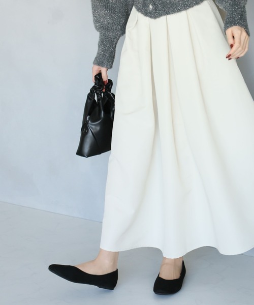 VIVIAN（ヴィヴィアン）の「もふぽかファーインナーフラットシューズ（パンプス・レディース・ブラック系その他3/グレー系その他6/クリアブラック・LL/S/M/L）」の16枚目の写真