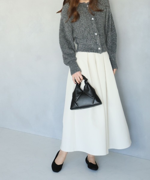 VIVIAN（ヴィヴィアン）の「もふぽかファーインナーフラットシューズ（パンプス・レディース・ブラック系その他3/グレー系その他6/クリアブラック・LL/S/M/L）」の18枚目の写真