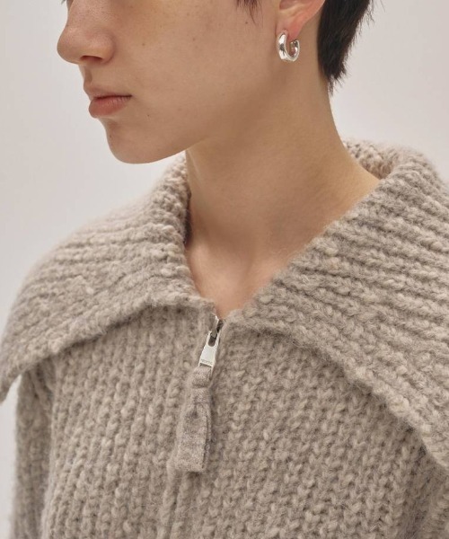 TODAYFUL（トゥデイフル）の「TODAYFUL　Square Collar Cardigan スクエアカラーカーディガン/12520316（カーディガン/ボレロ・レディース・オートミール/キナリ・38）」の6枚目の写真