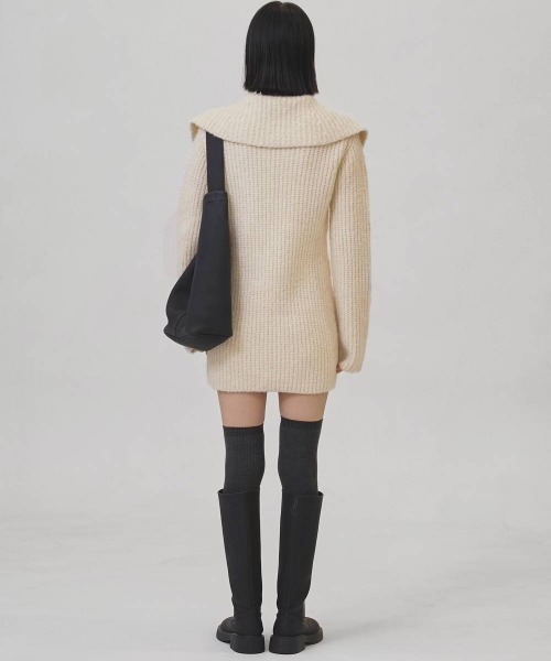 TODAYFUL（トゥデイフル）の「TODAYFUL　Square Collar Cardigan スクエアカラーカーディガン/12520316（カーディガン/ボレロ・レディース・オートミール/キナリ・38）」の10枚目の写真