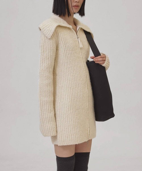 TODAYFUL（トゥデイフル）の「TODAYFUL　Square Collar Cardigan スクエアカラーカーディガン/12520316（カーディガン/ボレロ・レディース・オートミール/キナリ・38）」の11枚目の写真