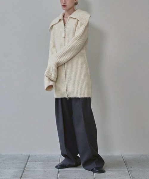 TODAYFUL（トゥデイフル）の「TODAYFUL　Square Collar Cardigan スクエアカラーカーディガン/12520316（カーディガン/ボレロ・レディース・オートミール/キナリ・38）」の16枚目の写真