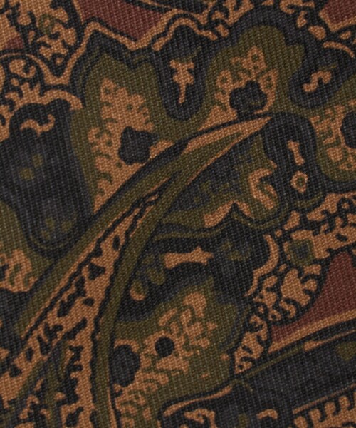 UNITED ARROWS（ユナイテッドアローズ）の「ペイズリー プリント ネクタイ（ネクタイ・メンズ・ダークオレンジ/ネイビー・FREE）」の5枚目の写真