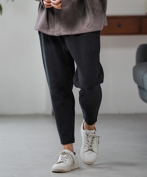 Magine(マージン)の「mp13909-Double Cloth Tapered Pants テーパードパンツ(その他パンツ・メンズ・カーキ/ブラック/オフホワイト・48/46/44)」の1枚目の写真