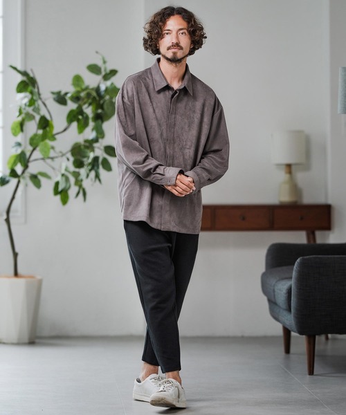 Magine(マージン)の「mp13909-Double Cloth Tapered Pants テーパードパンツ(その他パンツ・メンズ・カーキ/ブラック/オフホワイト・48/46/44)」の16枚目の写真