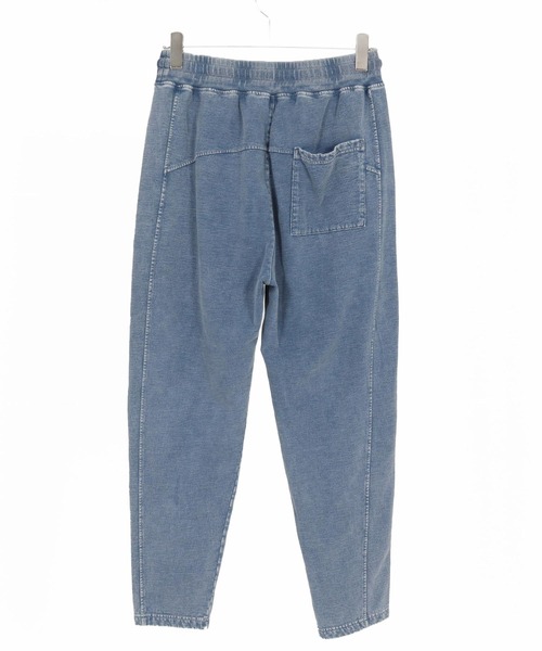 CAMBIO(カンビオ)の「mp13914-Chemical Wash Indigo Sweat Tuck Pants スウェットパンツ(スウェットパンツ・メンズ・インディゴブルー/ブルー・S/M/L)」の19枚目の写真