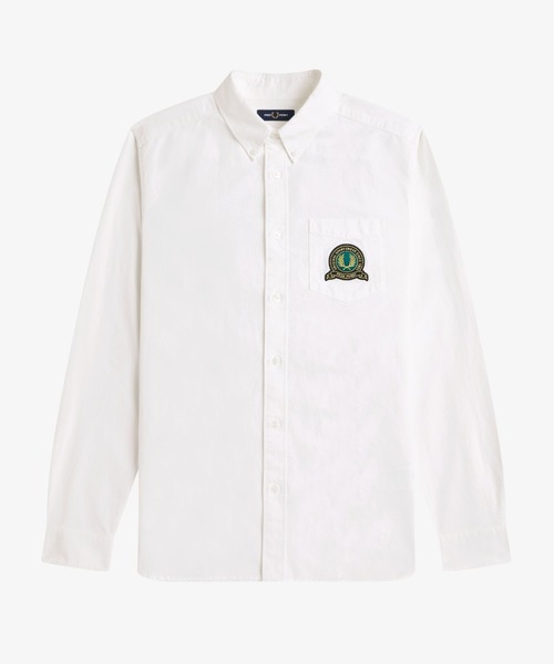 Tennis Badge Oxford Shirt — теннисная оксфорд-рубашка