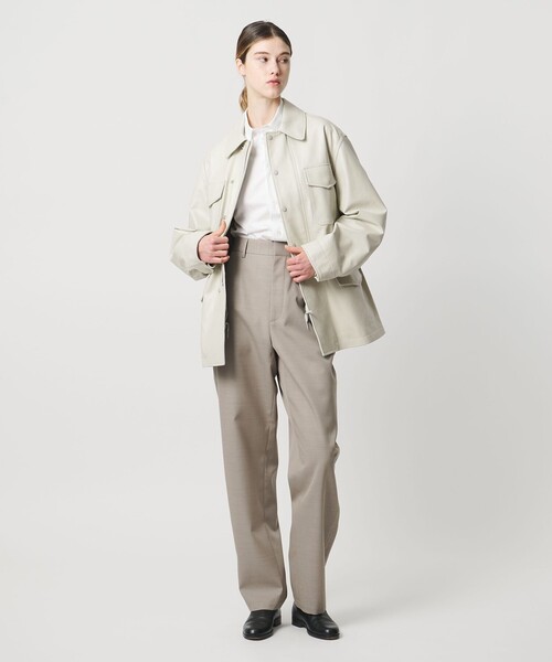 LOEFF（ロエフ）の「＜LOEFF＞ラムレザー フィールド ジャケット