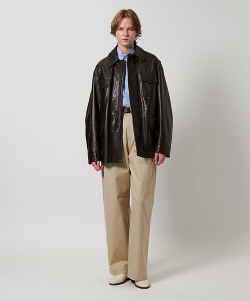 LOEFF（ロエフ）の「＜LOEFF＞ラムレザー フィールド ジャケット