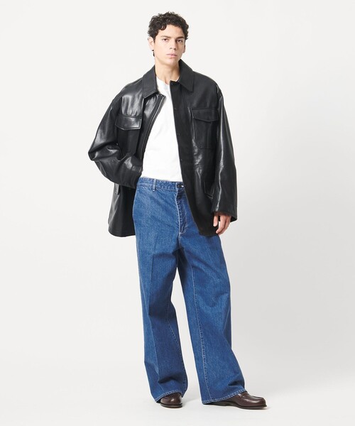 LOEFF＞ラムレザー フィールド ジャケット UNISEX（その他アウター