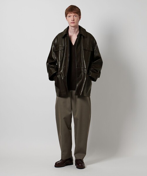 LOEFF＞ラムレザー フィールド ジャケット UNISEX（その他アウター