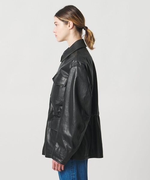 LOEFF（ロエフ）の「＜LOEFF＞ラムレザー フィールド ジャケット