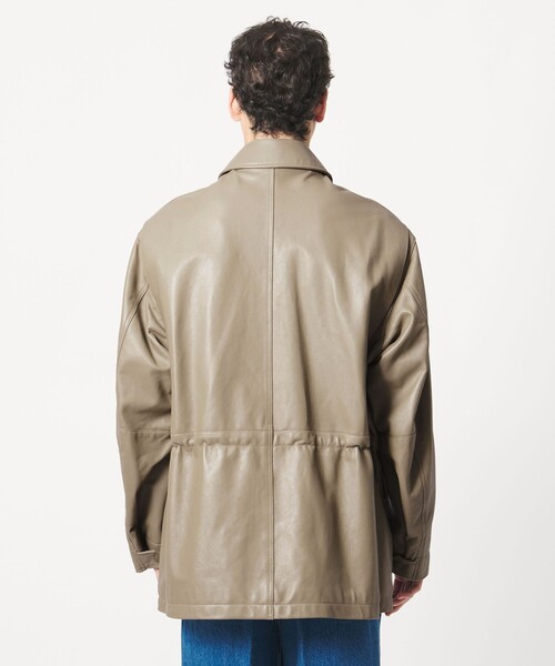 LOEFF（ロエフ）の「＜LOEFF＞ラムレザー フィールド ジャケット UNISEX（その他アウター・レディース・ダークブラウン/ブラック/ライトグレー/オリーブ・0/00/1/2）」の13枚目の写真