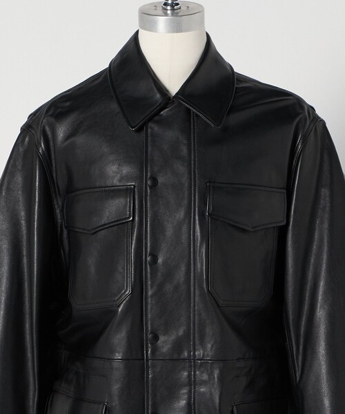 LOEFF＞ラムレザー フィールド ジャケット UNISEX（その他アウター