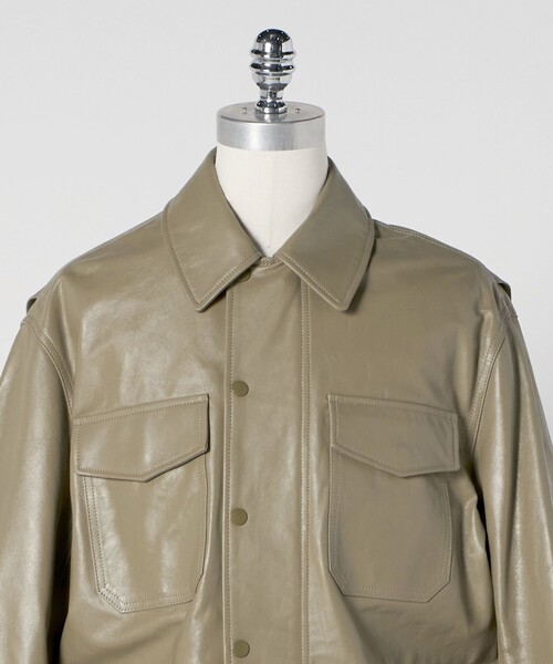 LOEFF＞ラムレザー フィールド ジャケット UNISEX（その他アウター