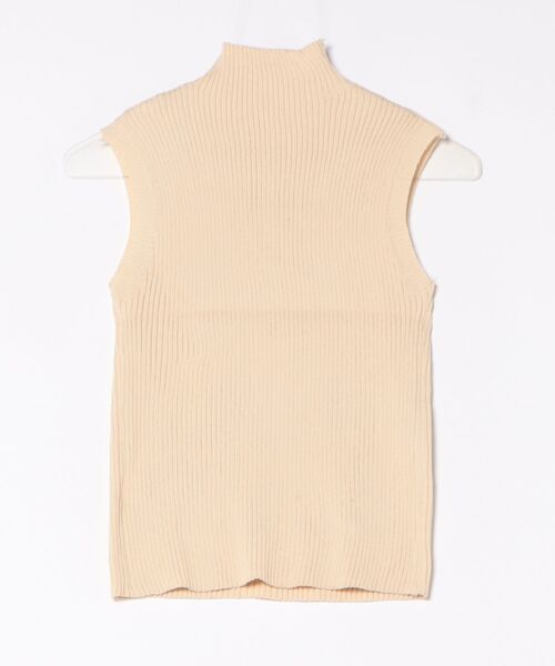 VIBGYOR（ヴィブジョー）の「urbanfemine./ノースリーブニット U7037（ニット/セーター・レディース・ブラック/イエロー/ホワイト/グリーン/グレー/ベージュ・FREE）」の7枚目の写真