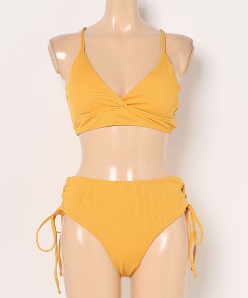 セール】6色展開 ホルダーネック サイドリボン ビキニ 水着（水着