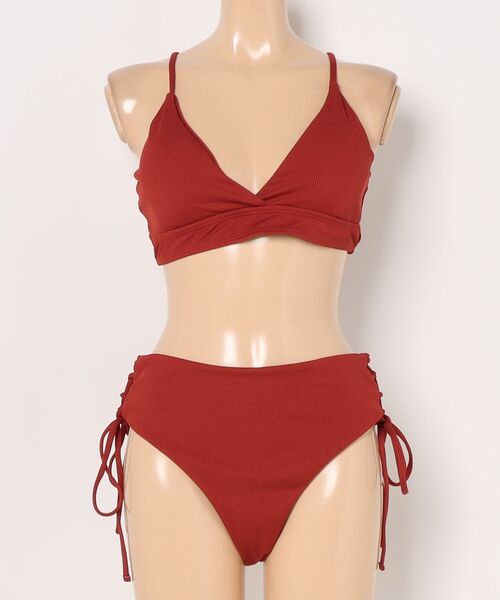 【専用】SEASON 赤 ビーズ装飾 ビキニ 収納ケース付き 専用】SEASON 赤 ビーズ装飾 ビキニ 収納ケース付き 専用】SEASON 赤