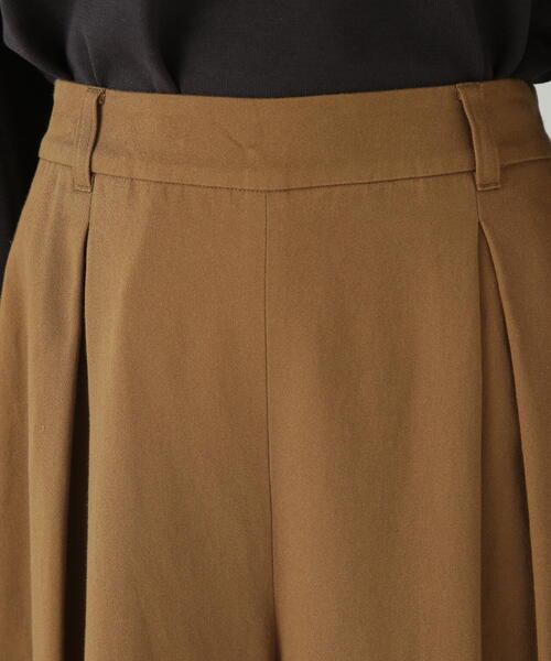 human woman（ヒューマンウーマン）の「◆コットンガスボイルバラシャタックスカーチョ（その他パンツ・レディース・ネイビー/ベージュ系その他・SMALL/MEDIUM）」の13枚目の写真
