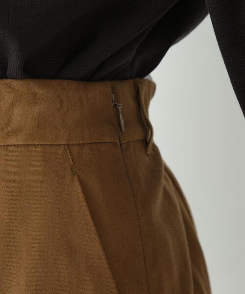 human woman（ヒューマンウーマン）の「◆コットンガスボイルバラシャタックスカーチョ（その他パンツ・レディース・ネイビー/ベージュ系その他・SMALL/MEDIUM）」の6枚目の写真