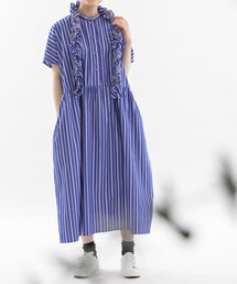 新品　ノップデノッド nop de nod プリーツ　ワンピース　ノースリーブ nop de nod｜ノップドゥノッド（レディース）のワンピース