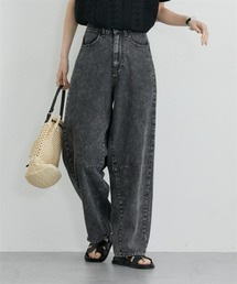 nissen（ニッセン）の「きれいめカーブデニムパンツ（デニムパンツ・レディース）」