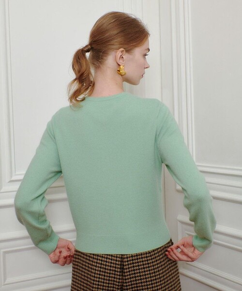 セール】【LOULOU WILLOUGHBY】ビーズフラワーカーディガン