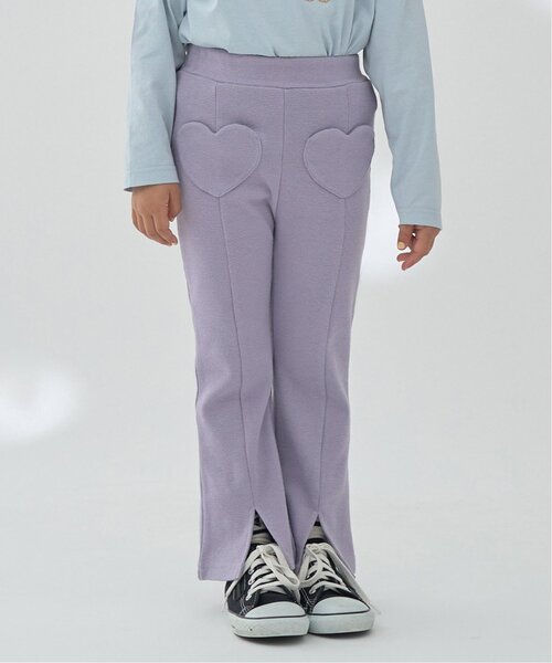 セール】【ともパン】ハートポケット裾スリットフレアパンツ（その他