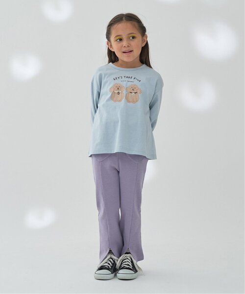 セール】【ともパン】ハートポケット裾スリットフレアパンツ（その他