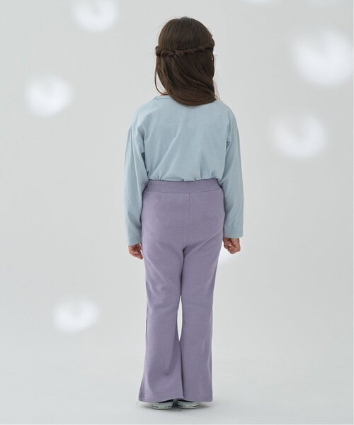 Lycee mine(リセマイン)の「【ともパン】ハートポケット裾スリットフレアパンツ【子供服】【キッズ】【女の子】(その他パンツ・キッズ・ブルーグレー/ピンク/Moca/ライトグレー/ブラック/ライラック・120cm/110cm/100cm/130cm/140cm)」の22枚目の写真