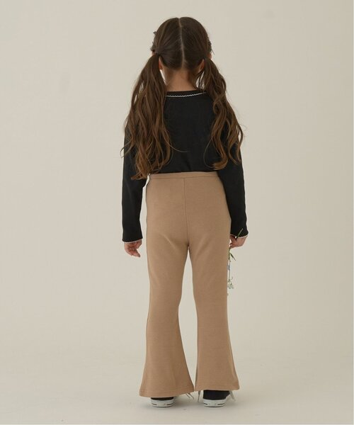 Lycee mine(リセマイン)の「【ともパン】ハートポケット裾スリットフレアパンツ【子供服】【キッズ】【女の子】(その他パンツ・キッズ・ブルーグレー/ピンク/Moca/ライトグレー/ブラック/ライラック・120cm/110cm/100cm/130cm/140cm)」の17枚目の写真
