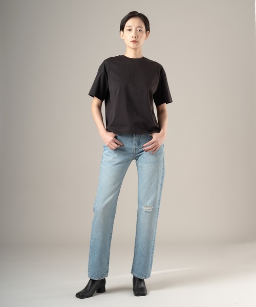 Levi's（リーバイス）の「Levi's/リーバイス BLUETAB(TM) Daily Tシャツ（Tシャツ/カットソー・レディース・ブラック・XS/S/M）」の13枚目の写真