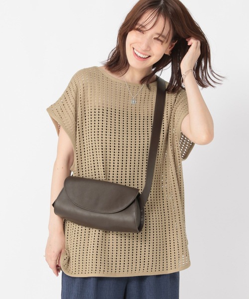 studio CLIP(スタディオクリップ)の「メッシュフレンチスリーブプルオーバー(Tシャツ/カットソー・レディース・ブラック/ベージュ/オフホワイト・FREE)」の22枚目の写真