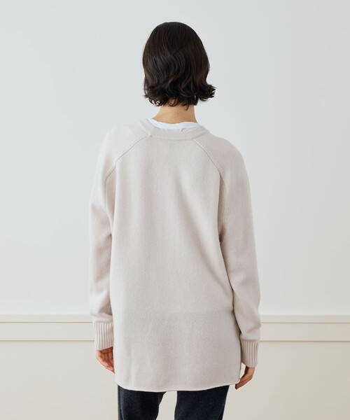 JAMES PERSE（ジェームスパース）の「リサイクルカシミヤ サイドスリットプルオーバー WRBC3051（ニット/セーター・レディース・ブラック/グレー/ベージュ系その他・1/2/0）」の10枚目の写真