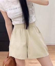 shoppinggo（ショッピングゴー）の「ショートパンツ レディース ハーフパンツ ガウチョパンツ ボトムス ゆったり リラックス 五分丈（その他パンツ）」