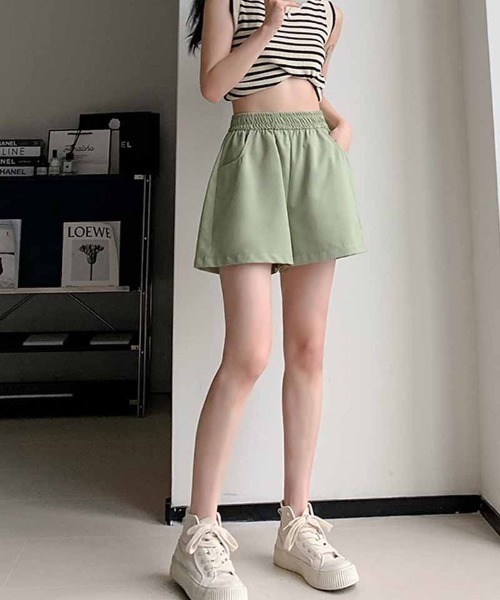 ガウチョハーフパンツ 新品未使用 ショッピングゴー shoppinggo ショートパンツ レディース ハーフ