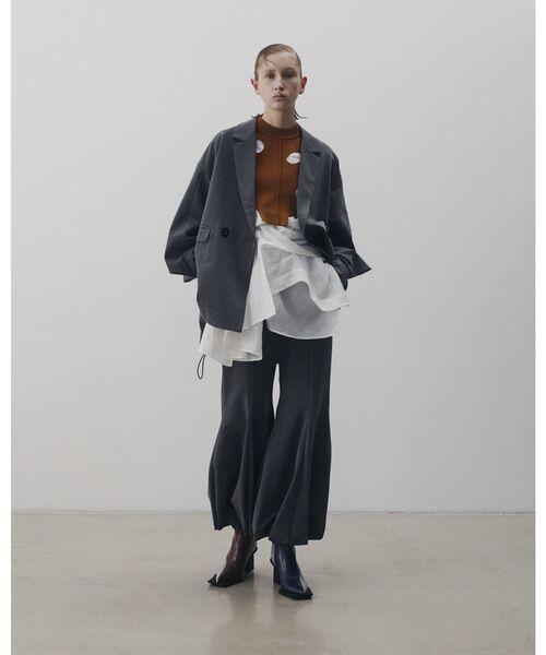 W TRIANGLE TUCK JK ダブルトライアングルタックジャケット 38 UN3D.（アンスリード）の「W TRIANGLE TUCK JK / ダブルトライアングル