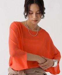 トップス（オレンジ/橙色系・半端袖）ファッション通販 - ZOZOTOWN