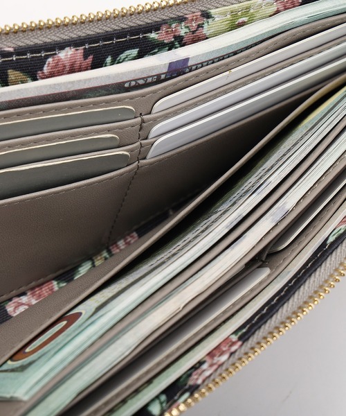 dazzlin(ダズリン)の「【dazzlin/ダズリン】バレッタリボン L字ファスナー長財布(財布・レディース・グレー/ブラック/ダークブラウン/ベージュ/ミント・FREE)」の14枚目の写真