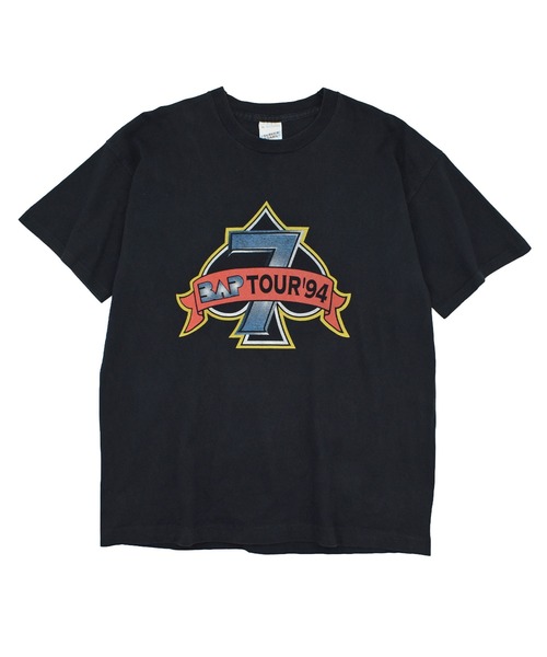 LABORATORY R(ラボラトリーアール)の「【USED】90’s SCREEN STARS “BAP/PIK SIBBE TOUR '94” バンド Tシャツ(Tシャツ/カットソー・メンズ・ブラック・X-LARGE)」の1枚目の写真