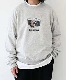 BOOSTOCK（ブーストック）の「BOOSTOCK/ブーストック camera トレーナー（スウェット）」