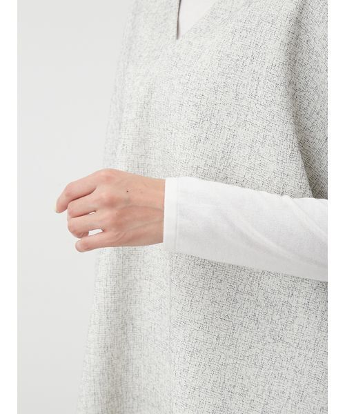 Mila Owen（ミラオーウェン）の「【セットアイテム】フレアベストタートルニットパンツSET UP（その他パンツ・レディース・ブラック/マルチ/ベージュ・0/1）」の16枚目の写真