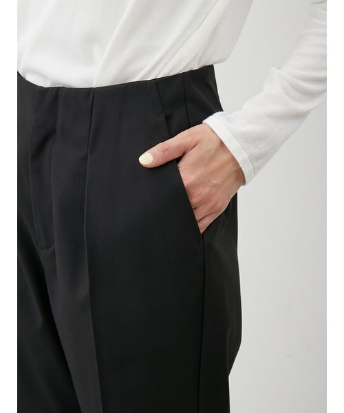 Mila Owen（ミラオーウェン）の「【セットアイテム】フレアベストタートルニットパンツSET UP（その他パンツ・レディース・ブラック/マルチ/ベージュ・0/1）」の12枚目の写真