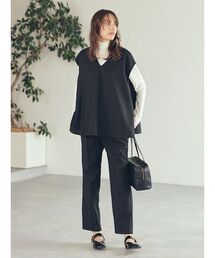 Mila Owen | 【セットアイテム】フレアベストタートルニットパンツSET UP(その他パンツ)