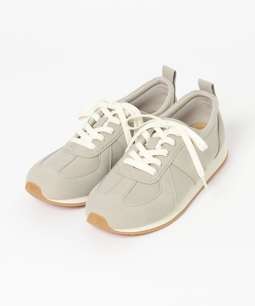 GLOBAL WORK（グローバルワーク）の「エアかるクラシックスニーカー/577724（スニーカー・レディース・ベージュ/アイボリー/ブラック/グレー/グレー系その他/ネイビー・M(23.5cm)/L(24.5cm)）」の3枚目の写真