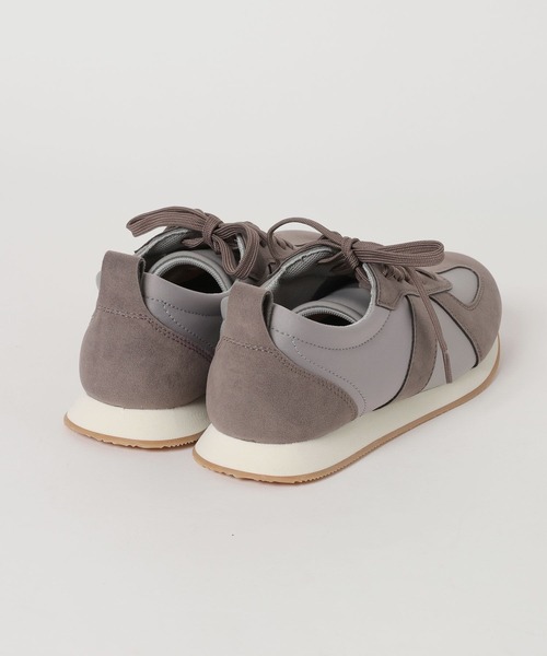 GLOBAL WORK（グローバルワーク）の「エアかるクラシックスニーカー/577724（スニーカー・レディース・ベージュ/アイボリー/ブラック/グレー/グレー系その他/ネイビー・M(23.5cm)/L(24.5cm)）」の18枚目の写真