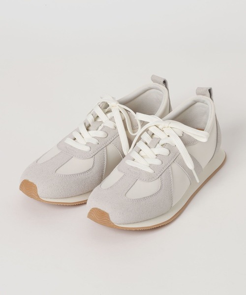 GLOBAL WORK（グローバルワーク）の「エアかるクラシックスニーカー/577724（スニーカー・レディース・ベージュ/アイボリー/ブラック/グレー/グレー系その他/ネイビー・M(23.5cm)/L(24.5cm)）」の10枚目の写真