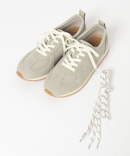 GLOBAL WORK（グローバルワーク）の「エアかるクラシックスニーカー/577724（スニーカー・レディース・ベージュ/アイボリー/ブラック/グレー/グレー系その他/ネイビー・M(23.5cm)/L(24.5cm)）」の9枚目の写真