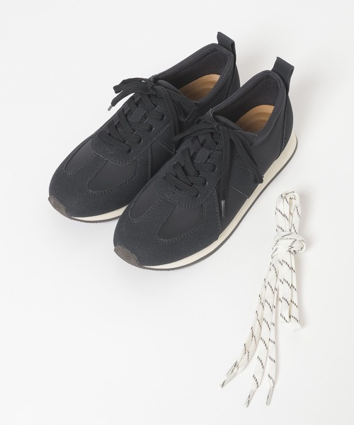 GLOBAL WORK（グローバルワーク）の「エアかるクラシックスニーカー/577724（スニーカー・レディース・ベージュ/アイボリー/ブラック/グレー/グレー系その他/ネイビー・M(23.5cm)/L(24.5cm)）」の11枚目の写真