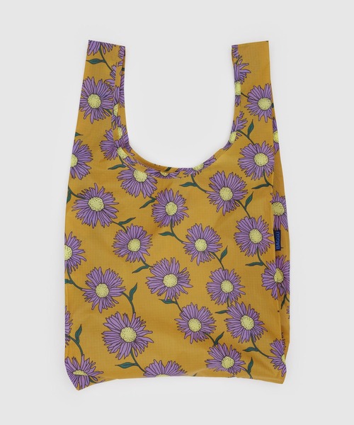 BAGGU(バグー)の「STANDARD BAGGU 594.オークルデイジー(エコバッグ/サブバッグ・レディース・ダークベージュ・FREE)」の2枚目の写真